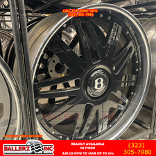 26x9-10 Forgiato Wheels 713-1 Gloss Black Wheel Tire Package 5-6 Lug