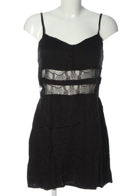 PAULINA KATARINA Trägerkleid Damen Kleid Gr. DE 38 schwarz Casual-Look