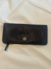 Tory Burch Carson Zip Continental Wallet - Black