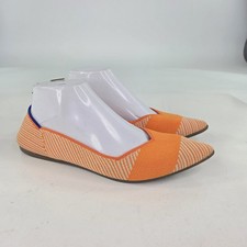 Rothy s The Point Slip On Shoes US 9.5 Womens Retired Color Orange Sherbet Flat