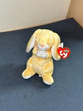 Ty Beanie Baby Grace The Praying Rabbit 6" Plush Stuffed Animal Toy ~ Hang Tag