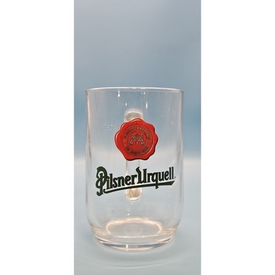 Pilsner Urquell Krug 0,5l altes Bierglas Brauerei Glas alt
