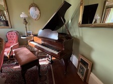 Steck Baby Grand Piano Restored Excellent Condition