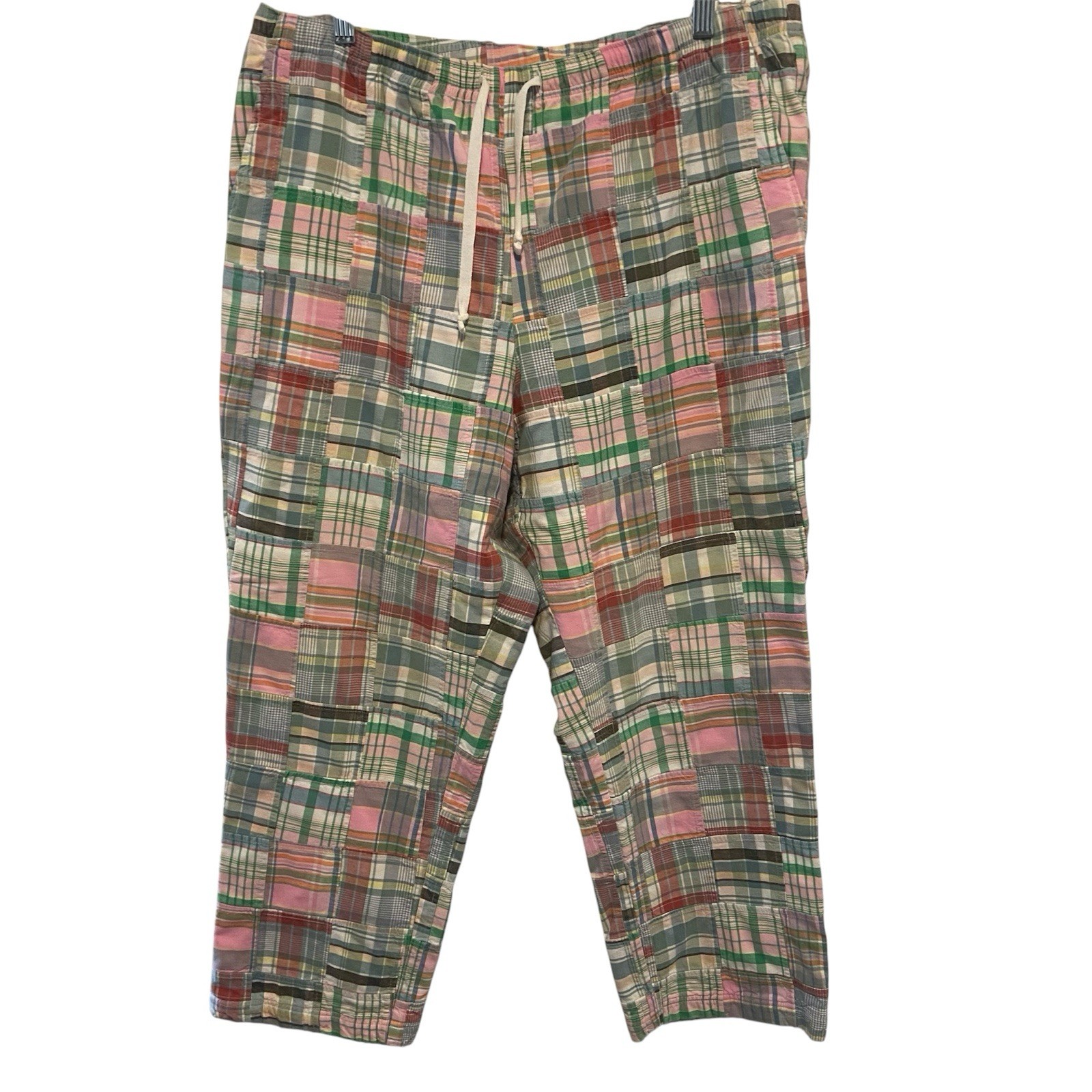 Orvis Women’s Pants Size Large Patchwork Multicol… - image 1