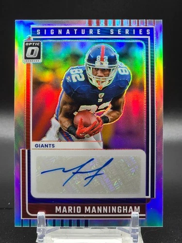 2025 Donruss Optic Mario Manningham Base (RAW)