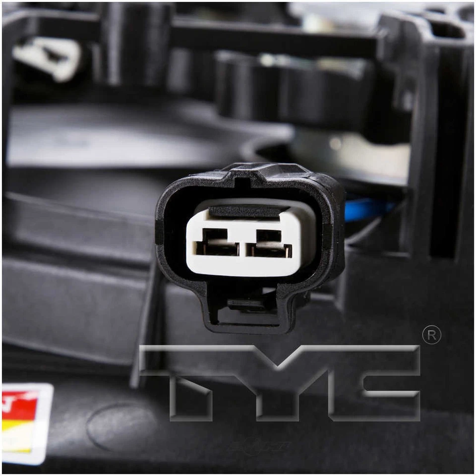 Conjunto de ventilador de radiador para 2011-2013 Mazda 6 2.5L 4 cilindros 2012 TYC 622970 - Imagem 3 de 4