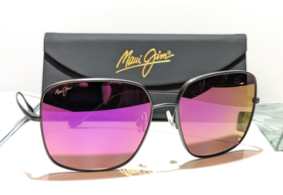 #ad #ad NEW Maui Jim Triton Women Slate Grey Polarized Maui Sunrise Sunglasses P546N 14 $249.98