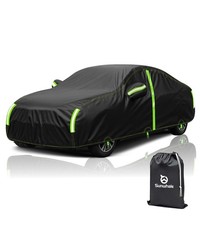 Car Cover Waterproof All Weather -Outdoor Car Snow Cover Snowproof UV Protect...