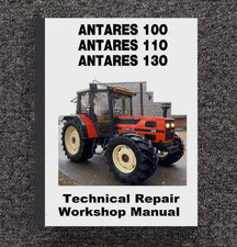 Manuale riparazione officina trattore 100 110 130 Same Antares 100 110 130 - MANU CARTACE