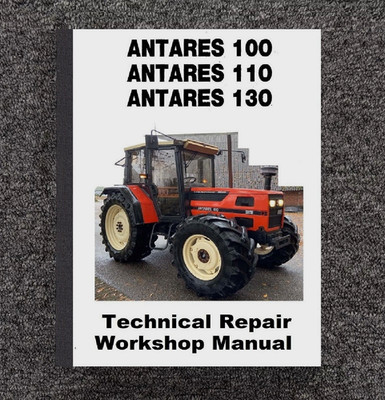 100 110 130 Tractor Workshop Repair Manual Same Antares 100 110 130 - PAPER MANU