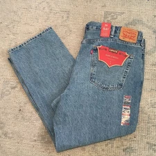 LEVI'S 541 Athletic Taper Fit Stretch Jeans Men's 44x29 Medium Wash NWT