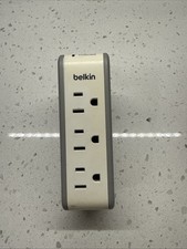 Belkin Surge Protector Rotating Wall Mount 3 AC Multi Outlets  2 USB Ports
