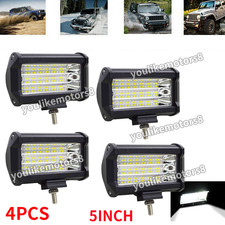 4 5inch LED 12V Work Light Bar Flood Spot Combo Fog Lamp Offroad Driving Truck