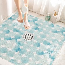 Shower Mat Non Slip: 31 x 31 Inch Shower Mats for Inside - Extra Large Square...