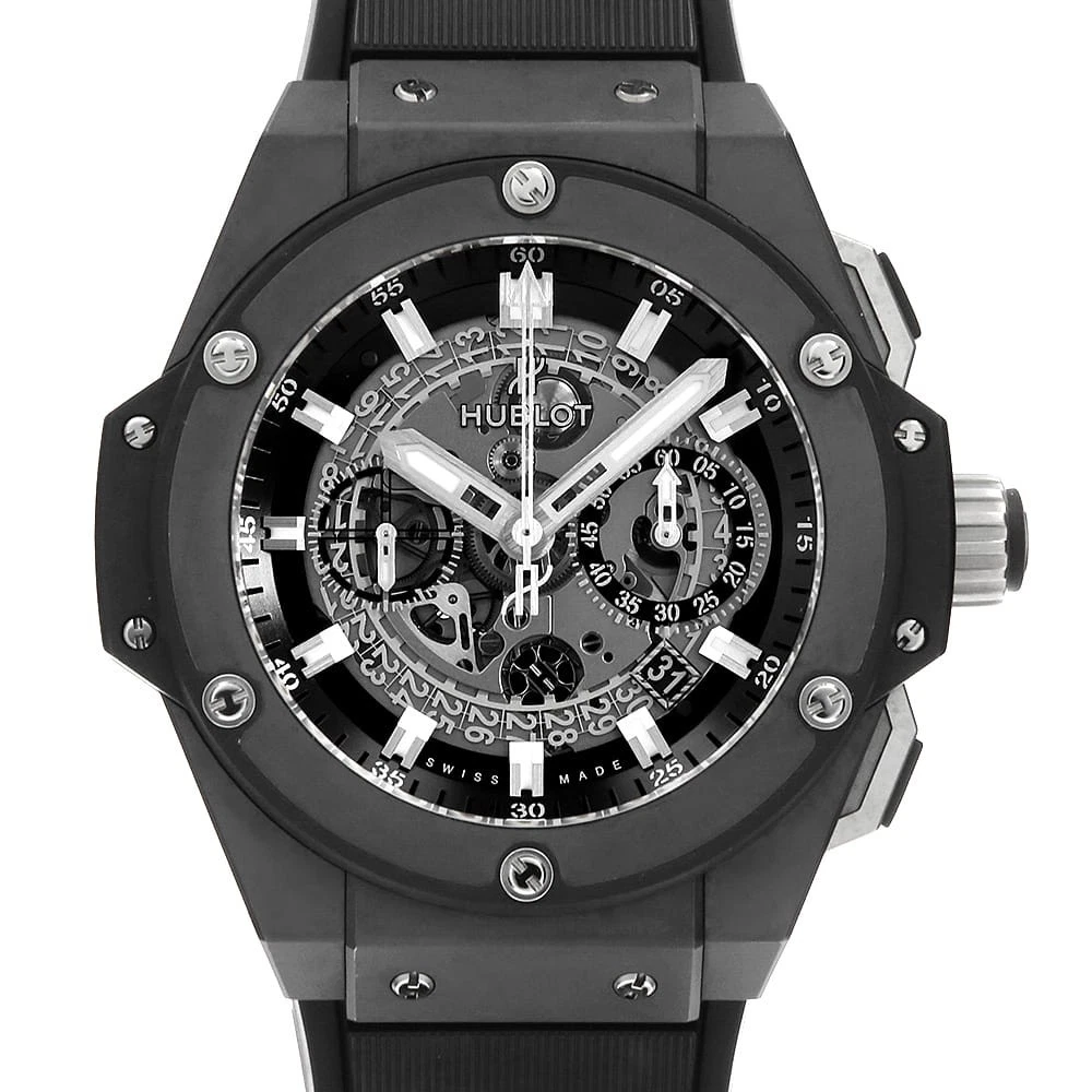 Hublot — HUBLOT King Power Unico Black Magic 701.CI.0170.RX second hand mens