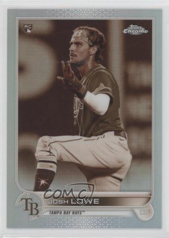 2022 Topps Chrome Sepia Refractor Josh Lowe #83 0e0m