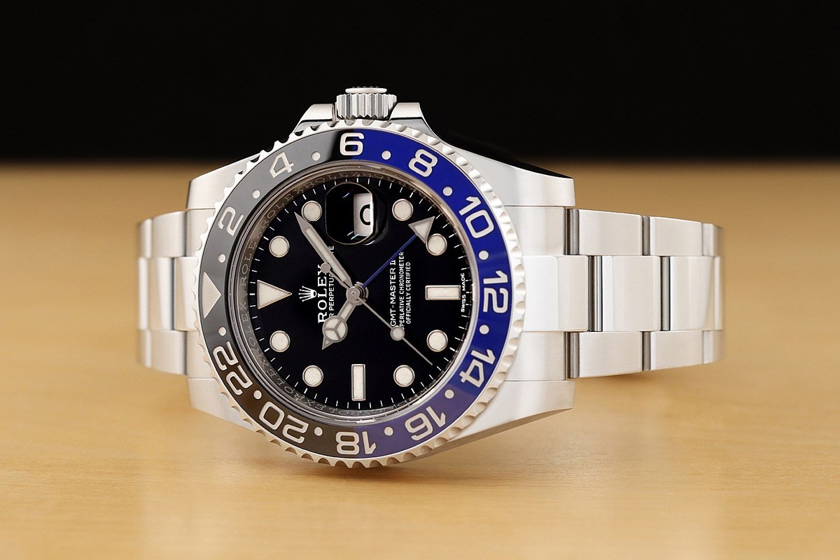 2018 CARD ROLEX GMT MASTER II 116710BLNR BATMAN BLACK DIAL CERAMIC - Main Image