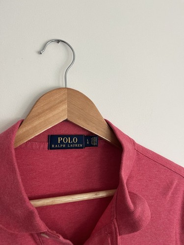 2 Polo Ralph Lauren Shirt Mens Large Classic Fit Short Sleeve Golf Casual Blue - Picture 4 of 7
