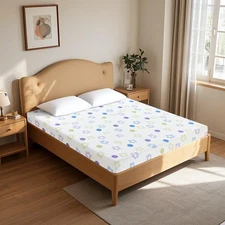 5" 6"  Gel Memory Foam Medium-Firm Mattress for Pressure Relief ,Fiberglass Free