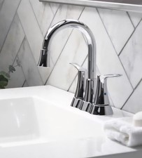 allen  roth Chrome 2-Handle Faucet