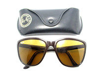 Rare Vintage B L RAY-BAN Oversized Wayfarer Brown Sunglasses France