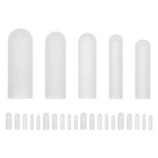 Lot de 25 protège-fermetures éclair pour sèche-linge - Protections en silicone