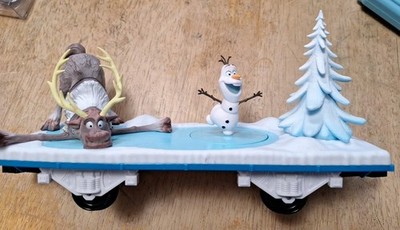 Lionel Disney Frozen Train  7-11940 Replacement Olaf & Sven Animate Flatcar READ