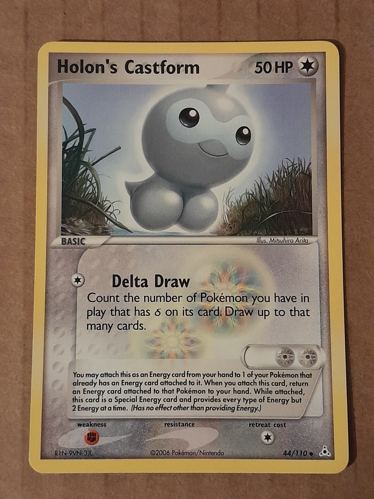Pokemon Holon's Castform 44/110 ex Holon Phantoms NM-MT See Pictures