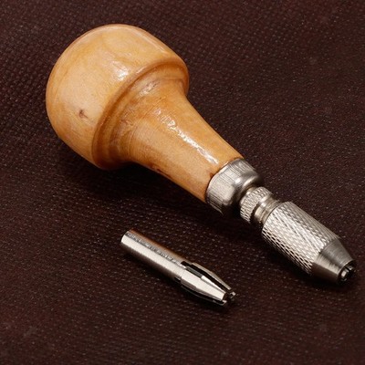 Juweliere Pin Vise Vice Holzgriff Twisting Wire Wrapping Collet Watch