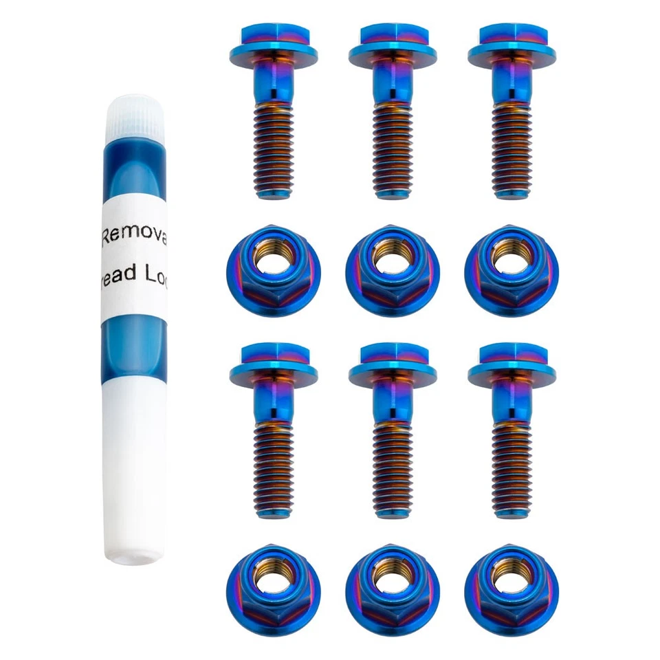 Комплект титановых болтов ротора Tusk Burnt Blue 2119370004 - Изображение 3 из 4