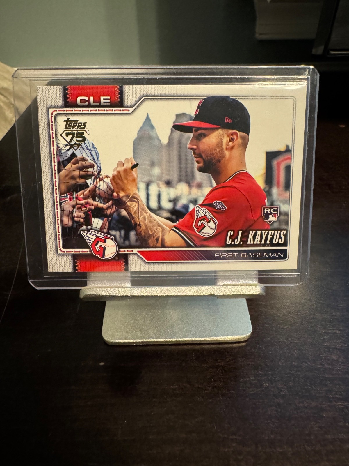 2026 Topps Series One CJ Kayfus #35 Golden Mirror SSP CLEVELAND GUARDIANS 