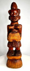 Yoruba Art Carved Oshun Oshogbo Wood carving VTG Orisha Figure 1980s