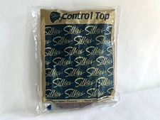 Silkies Control Top Large Nude Natural 070303 One Pair NIP