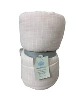 Cloud island Muslin Quilted Toddler Blanket Light Pink