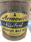 Vintage Armours Veribest Peanut Butter 50 Lb. Metal Pail. — photo 5