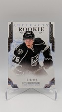 2017-18 Upper Deck Artifacts Rookies /999 Jonny Brodzinski #163 Rookie RC