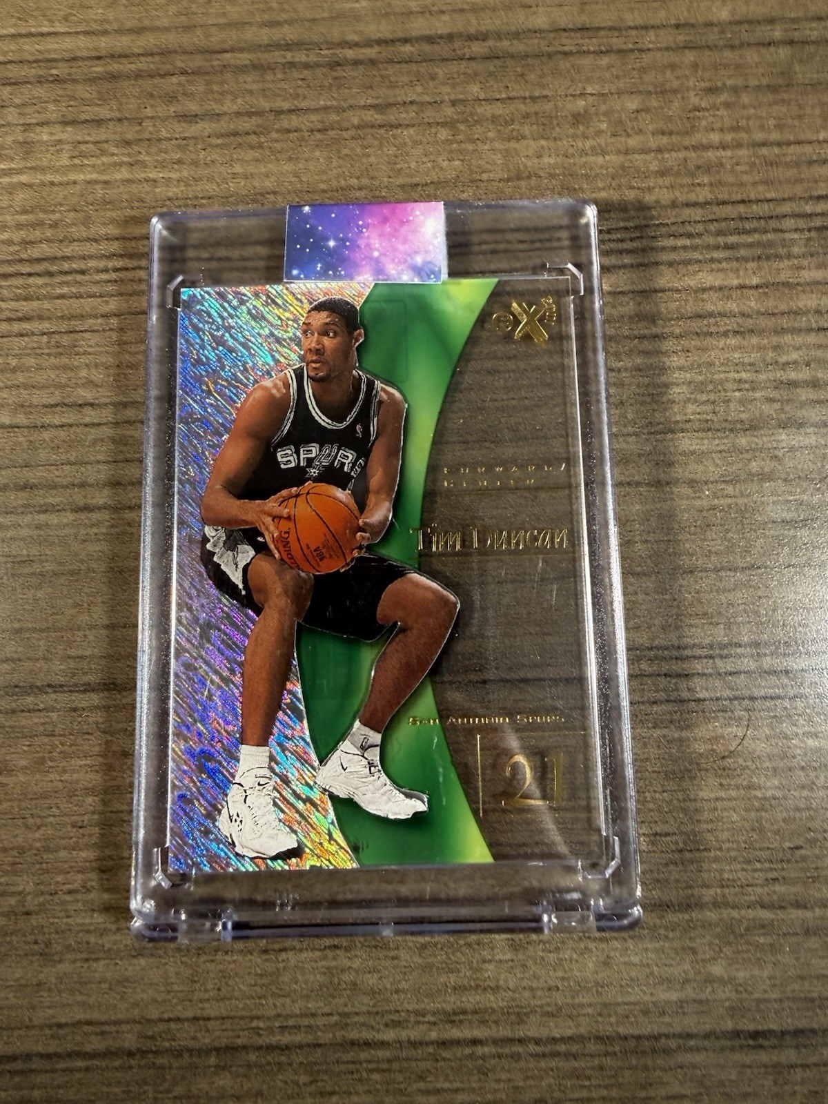 Tim Duncan 1997-98 Skybox E-X2001 #75 Rookie