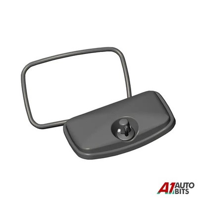 Weitwinkel Spiegel mit Blind Spot 240 x 150 mm L/R Seitenansicht Schwarz