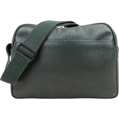 Louis Vuitton Green Taiga Leather Reporter PM Crossbody Bag Tasche
