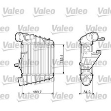 ? VALEO CHARGE AIR COOLER VAL817556 NEU DE STOCK