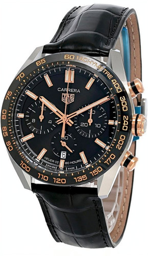 Tag Heuer Carrera Calibre Heuer 02 Chronograph 44mm Men's Watch CBN2A5A.FC6481