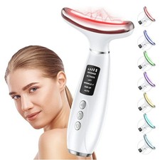 Red Light Therapy for Face  Neck, Face Massager Tool for Anti-Aging, Skin Facia