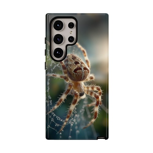 Brown Spider Wet Dew Web Phone Case for iPhone, Samsung Galaxy, Pixel - 第 148/241 張圖片