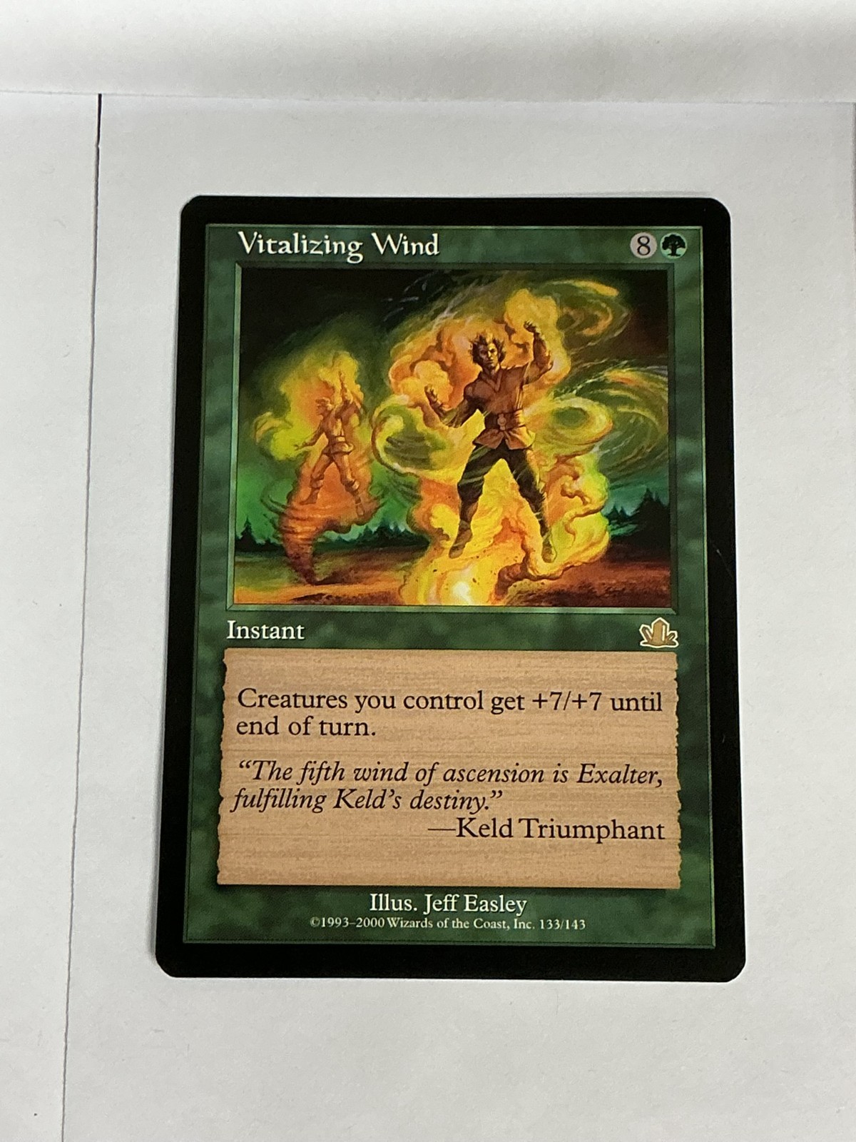 1x Vitalizing Wind (133) Prophecy MTG Magic the Gathering x1 MKE NM MJB
