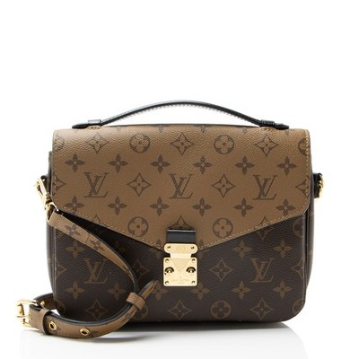 Louis Vuitton Reverse Monogram Pochette Metis Shoulder Bag