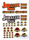 Kenner Jurassic Park Logo sticker set - Lot's of sizes!  'READ'