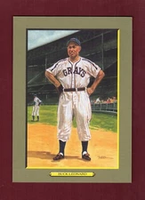 #58 BUCK LEONARD, Negro League~ Perez-Steele GM T3 style cabinet card #3869/5000