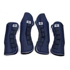 Saxon Pony/Horse Travel Boots - Navy or Black | Range Of Sizes