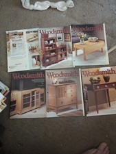Woodsmith: Notes from the Shop Lot of 6 issues . All Of 2001. 133-138.