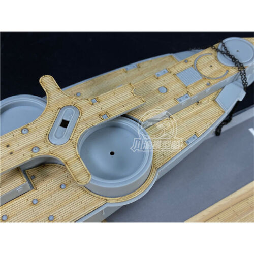 1/350 Scale Wooden Deck for Bronco NB5017 Chinese Chen Yuen Battleship Model Kit - Picture 3 of 3